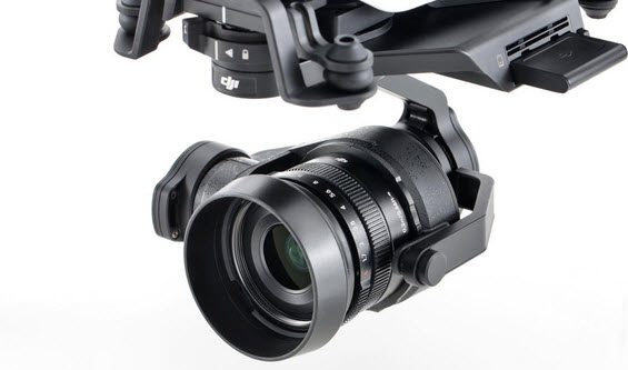  Zenmuse X5 и Zenmuse X5R — первые камеры стандарта Micro Four Thirds для дронов